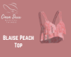 Blaise Peach Top