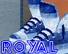 Royal white n blue kicks