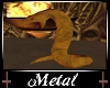 [MM]Gold snake statue R