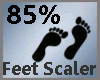 Feet Scaler 85% M