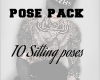 10 Sitting POSE PACK