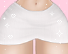 !!!! white skirt ♡