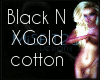 MFT Black N XGold Cotton