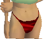 (PI) Flame bikini bottom