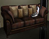 BROWN COUCH