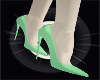 High heels Green
