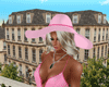 Large Pink Floppy Hat