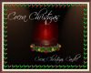 Cocoa Christmas Candle
