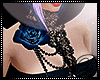 Morgana Goth Rose Collar
