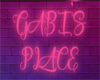 Gabi's Place Neon Sign