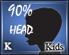 Kids 90% Head Scaler