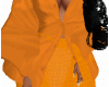 Orange Off Shoulder Top