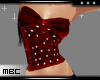 Red Dot Corset Flares