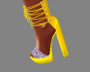 Martina yellow shoes