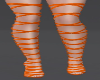 orange shoes