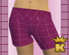 {K} Plum Shorts
