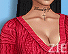 Winter Knit Sweater Red
