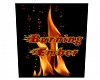 Flaming Ember Club Sign