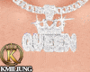 💕Queen Silver Necklac