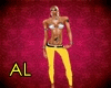 AL/yellow jeans