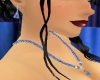 Sapphire shine earrings