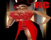 RC BLACK AND RED GOWN
