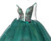 EA/ Floral teal gown