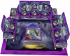 Purple Eagle Wolf Couch