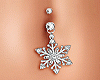Snowflake belly Piercing