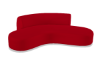 sexy red couch