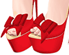 Red Xmas Heels
