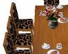 leopard table