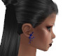 TEF BLUE PASSION EARRING