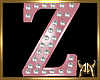 Marquee Letter Z Pink
