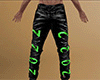 2022 Leather Pant Green
