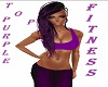 Fitness Purple TOP