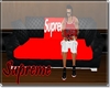 Supreme red::couch