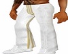 Wolf's new pants white