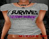 -X-Survived Violence Tee