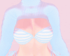 Cute Blue Anime Bikini