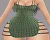Chained Dress Green