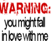 Love Warning sticker