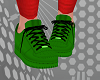 A* Green Sneakers