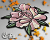 Purple White Flower Rugs