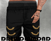 Dd- Jeans black and Gold