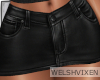 WV: Black Leather Mini