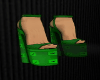 Green Halloween Heels