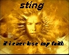 STING if i ever lose