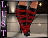 Red Fantasy Boots