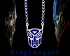 K| Blue Autobot Chain